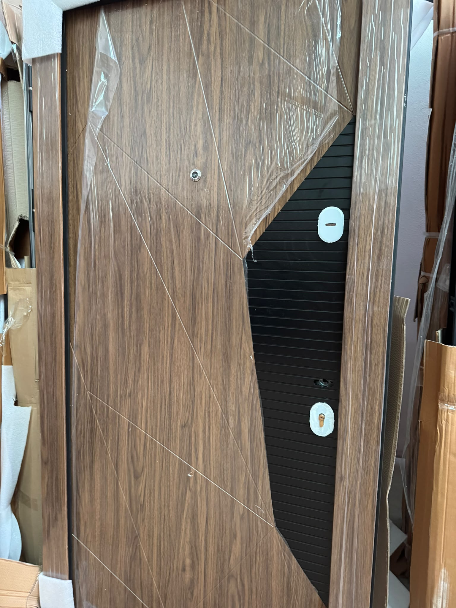 CU DEFECȚIUNI ESTETICE - Ușă de intrare securizată, termoizolată IronDOOR13 98x208 cm