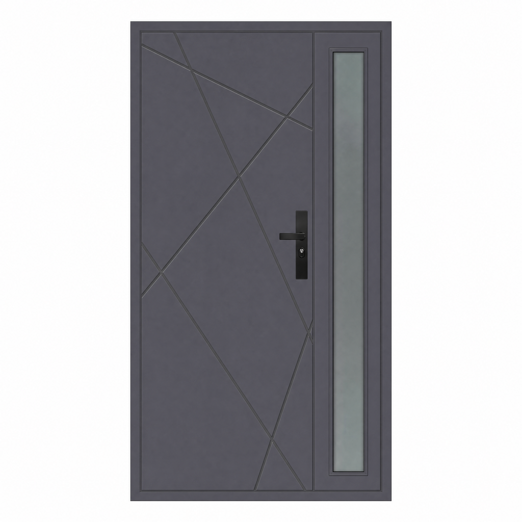 Ușă de intrare securizată, termoizolată IronDOOR02 98x208 cm