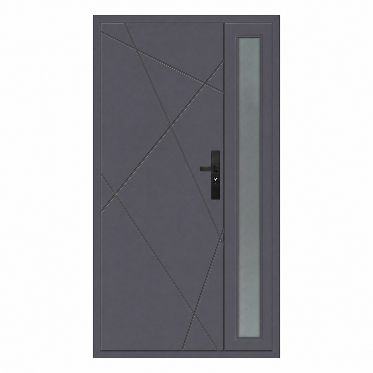 Ușă de intrare securizată, termoizolată IronDOOR02 98x208 cm