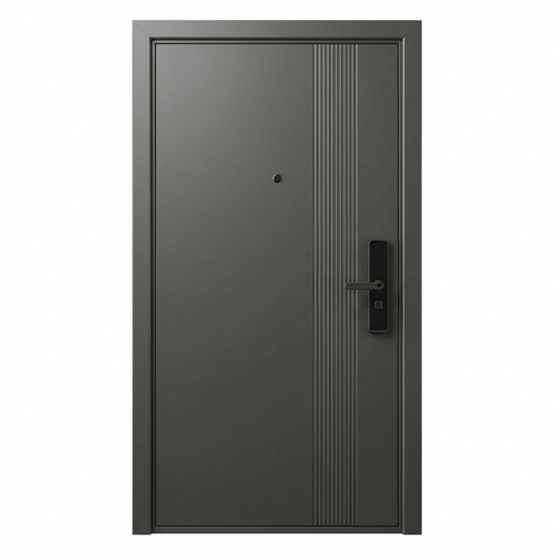Termoizolovana sigurnosna ulazna vrata IronDOOR01 98x208cm antracit sa 4-funkcionalnom pametnom bravom