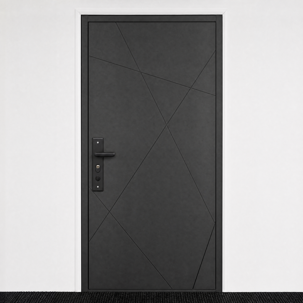 Hőszigetelt biztonsági bejárati ajtó IronDOOR02 98x208 cm