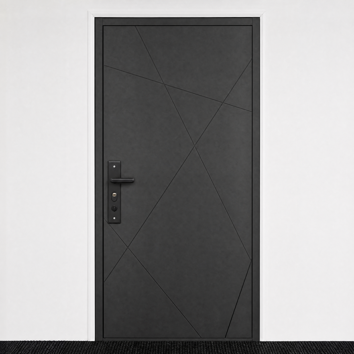 Hőszigetelt biztonsági bejárati ajtó IronDOOR02 98x208 cm